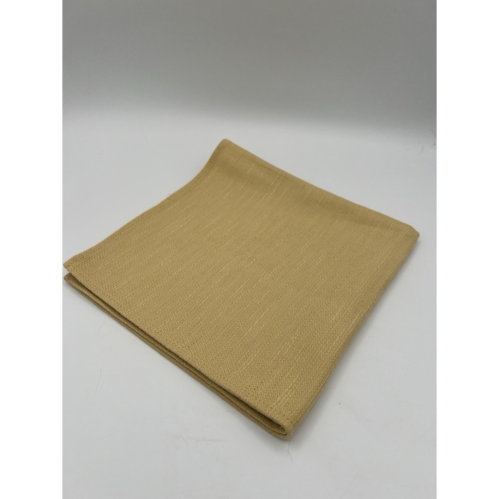 🧺 Longaberger Butternut 19x19 SINGLE Napkin – EUC 🌼